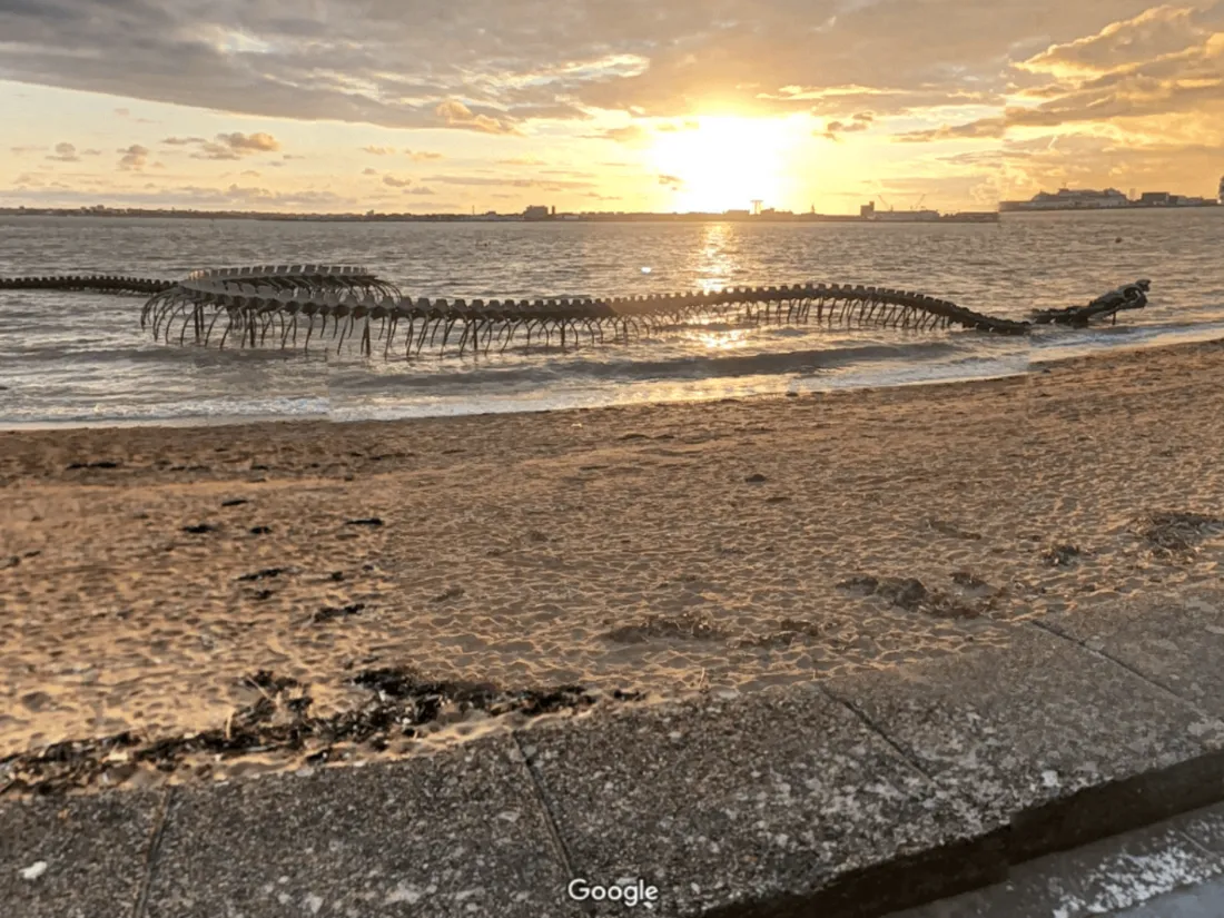 Google Street View : le serpent de mer de Saint-Brevin parmi les monuments les plus populaires