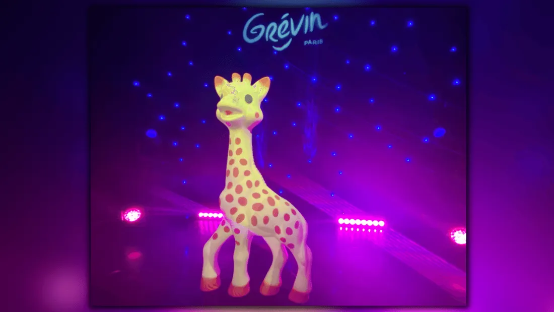 Sophie La Girafe au musée Grévin
