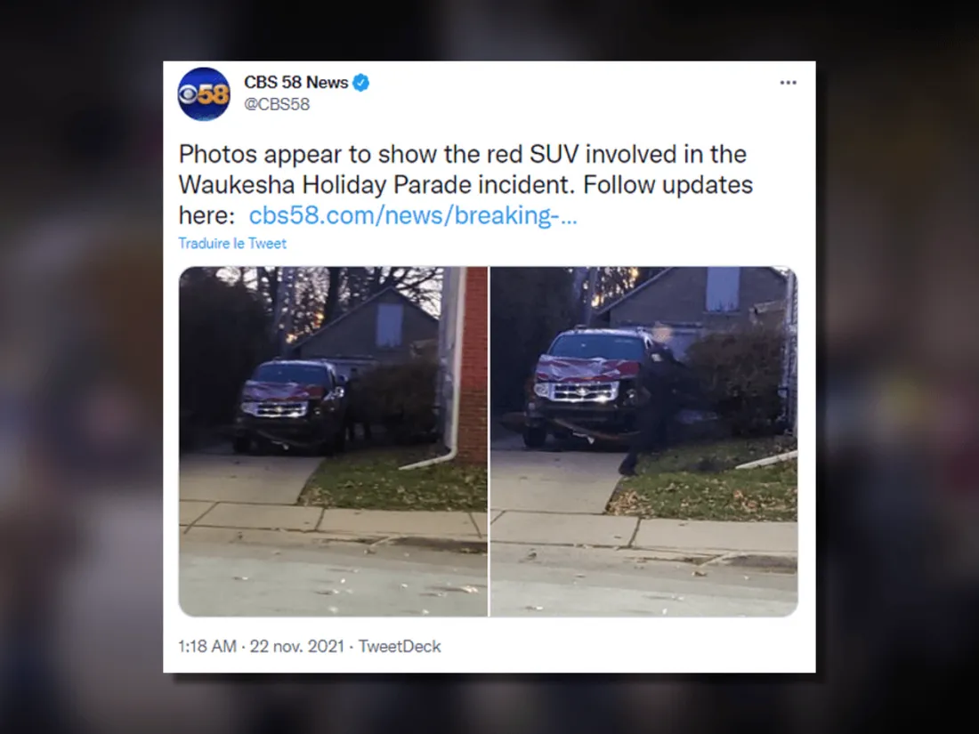 USA : un SUV fonce dans la foule lors d'une parade de Noël
