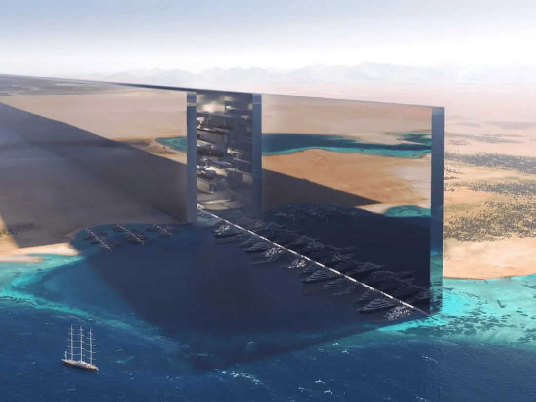 En Arabie-Saoudite, un projet de cité futuriste recouverte de miroirs