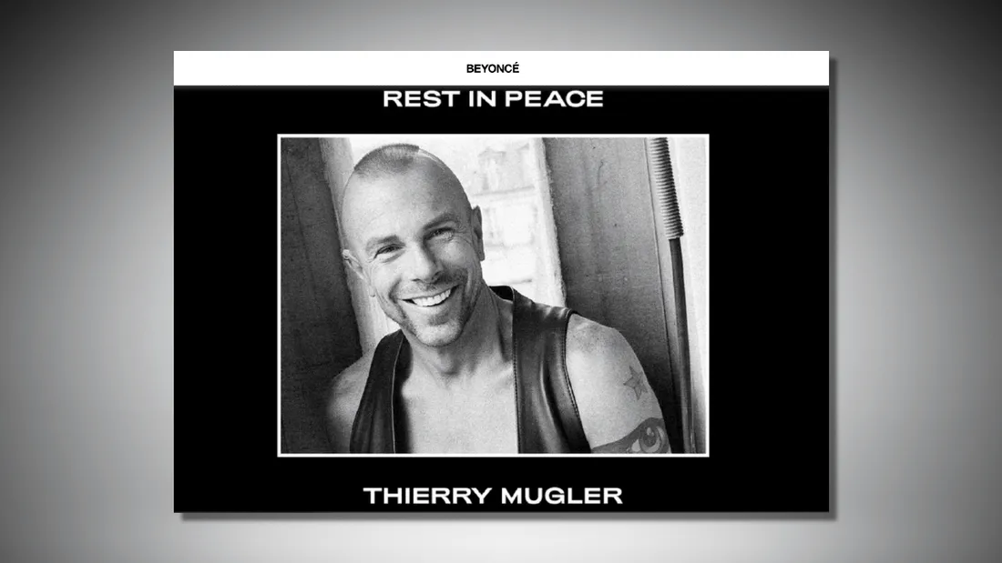 Mort de Thierry Mugler, grand couturier de la pop-culture