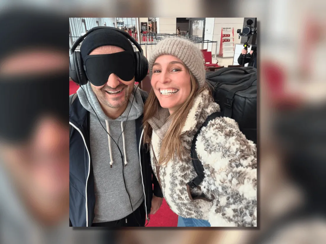 Laury Thilleman et Cyril Ligne RDV en terre inconnue