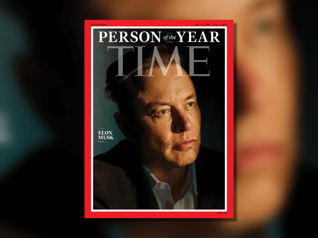 Elon Musk nommé personnalité de l'année par le magazine Time