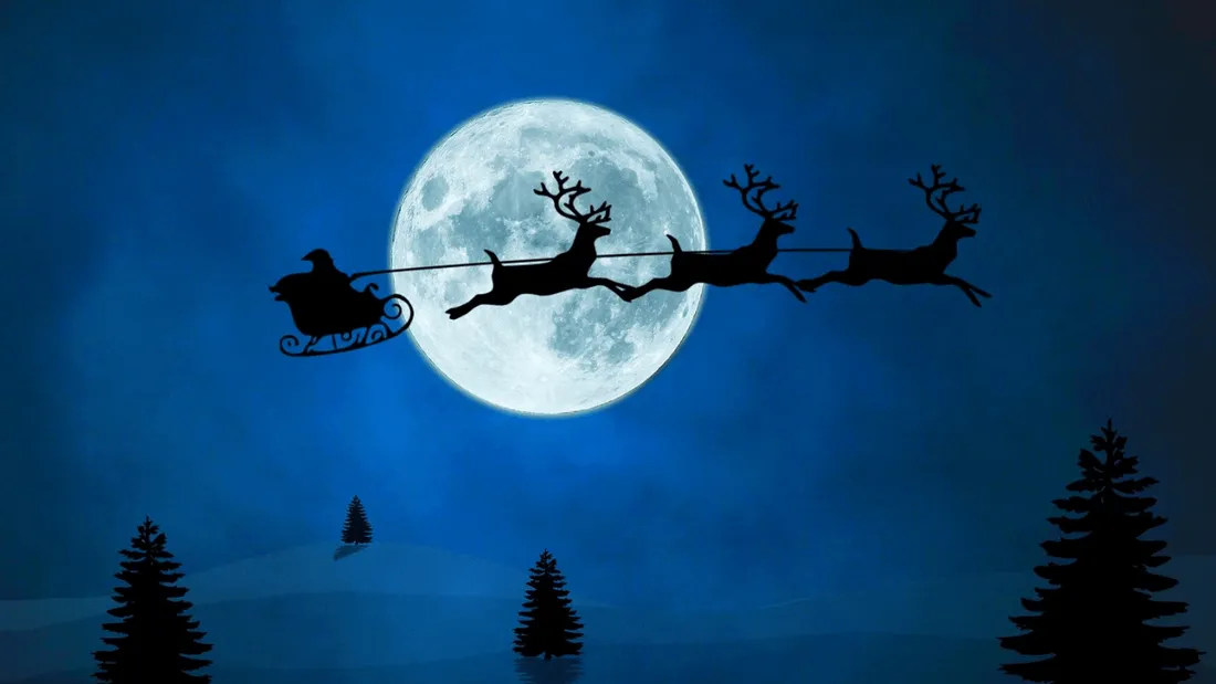 Alsace : il fabrique le traineau du père-Noël et le fait voler dans le ciel ! 