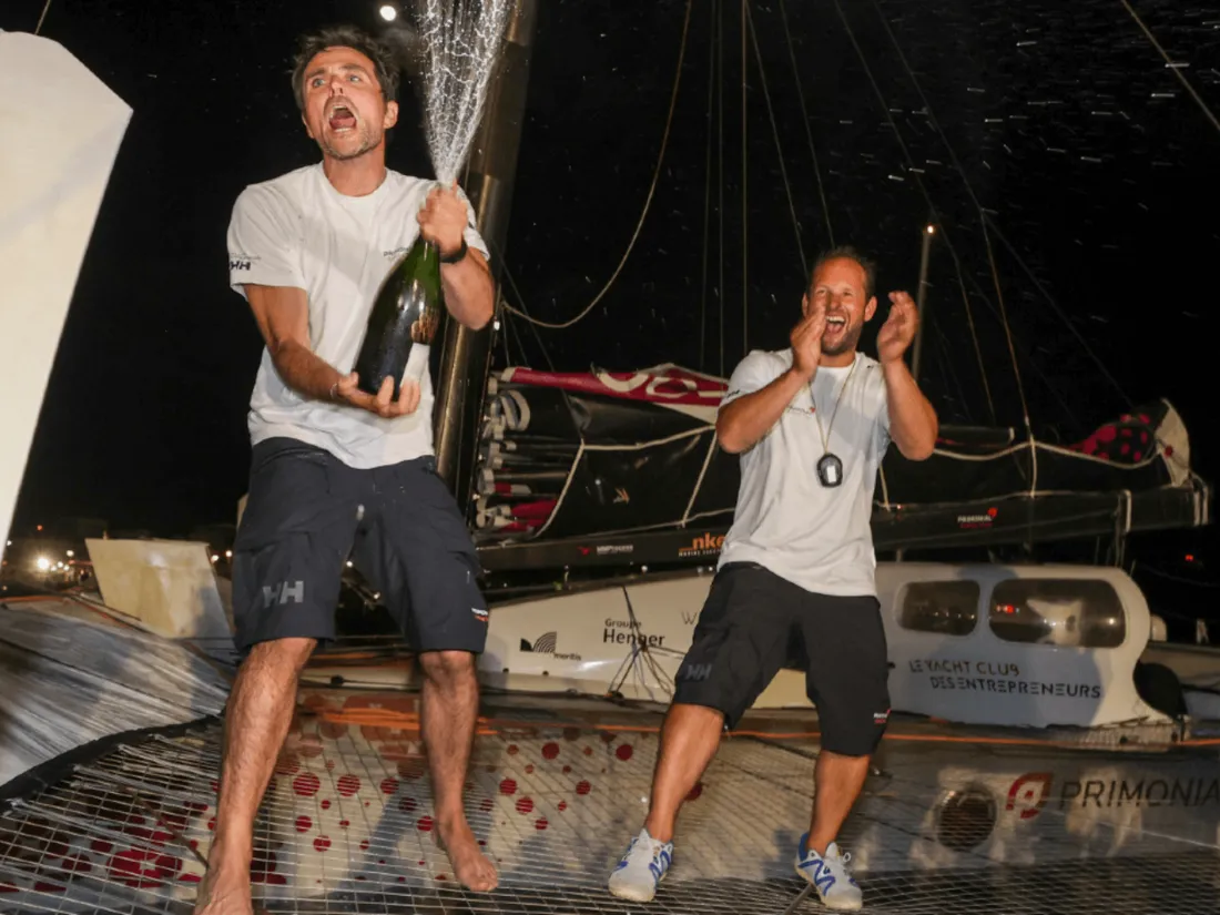 Transat Jacques Vabre : bonheur des premiers arrivés en attendant le sacre des Ultimes