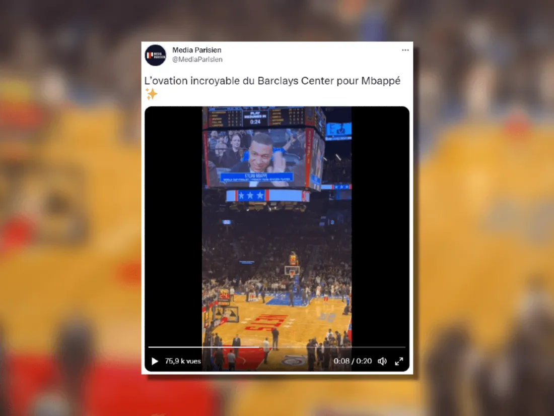 Kylian Mbappé ovationné par les Américains !