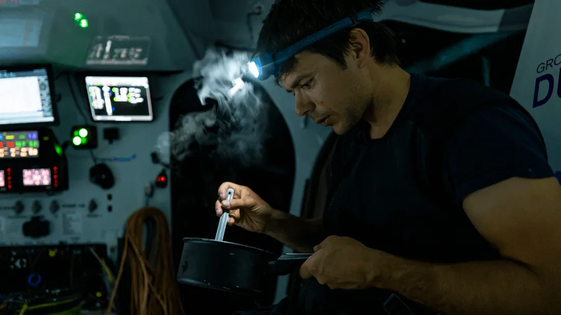 Sébastien Simon Vendée Globe Alimentation