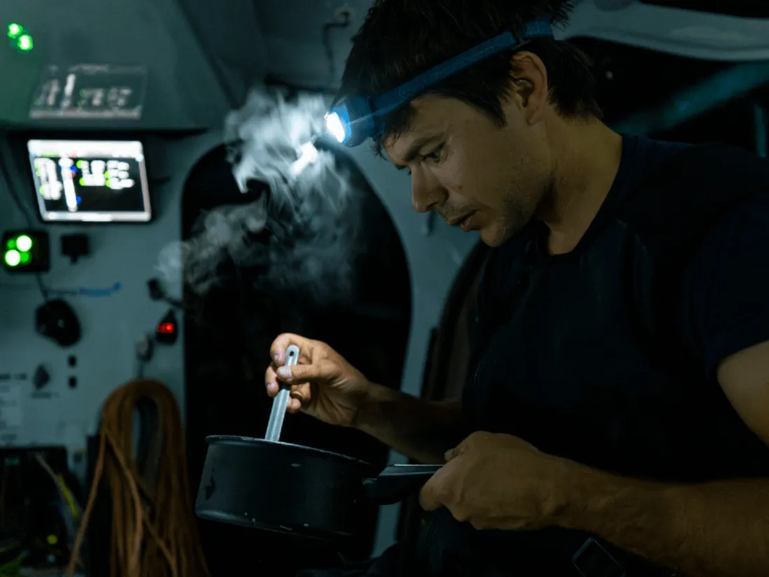 Sébastien Simon Vendée Globe Alimentation