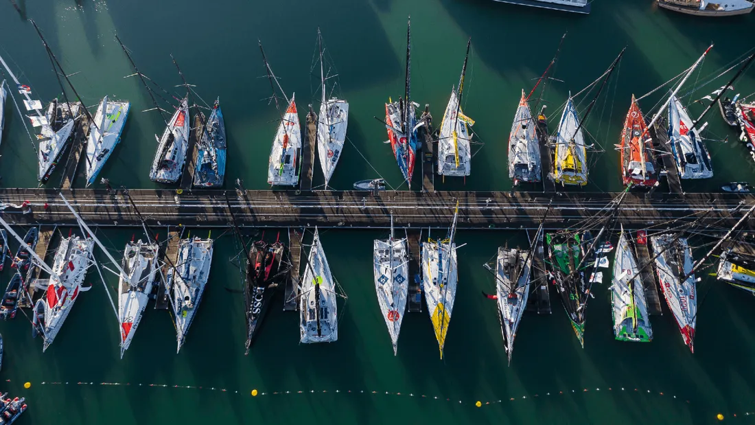 Vendée Globe pontons
