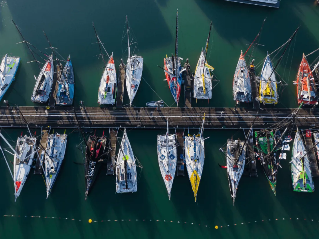 Vendée Globe pontons