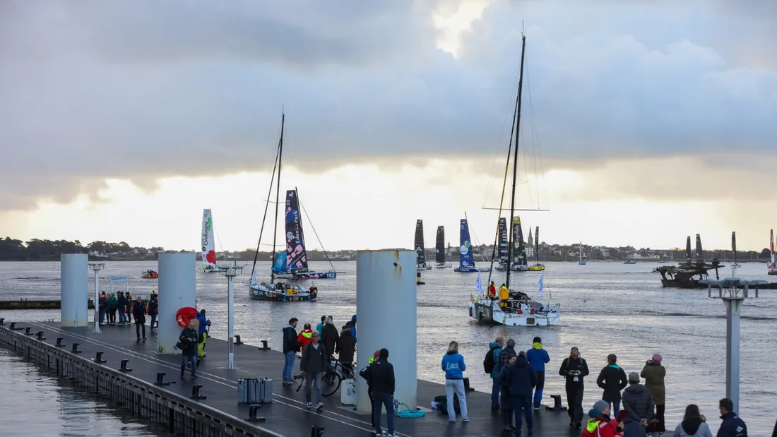 Les Class 40 et Ocean Fifty, en escale à Lorient depuis la semaine dernière, sont repartis.