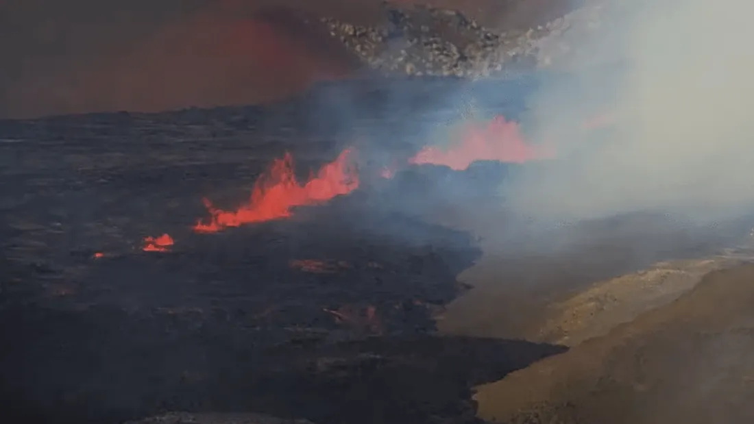 Islande : éruption dans une fissure volcanique près de Reykjavik