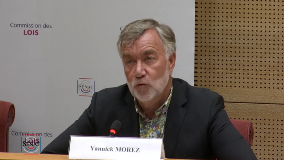 Yannick Morez au Sénat