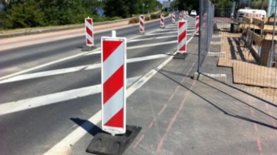 chantier routier - illustration
