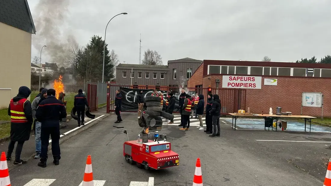 Mobilisation des pompiers le 6 février à Charleville