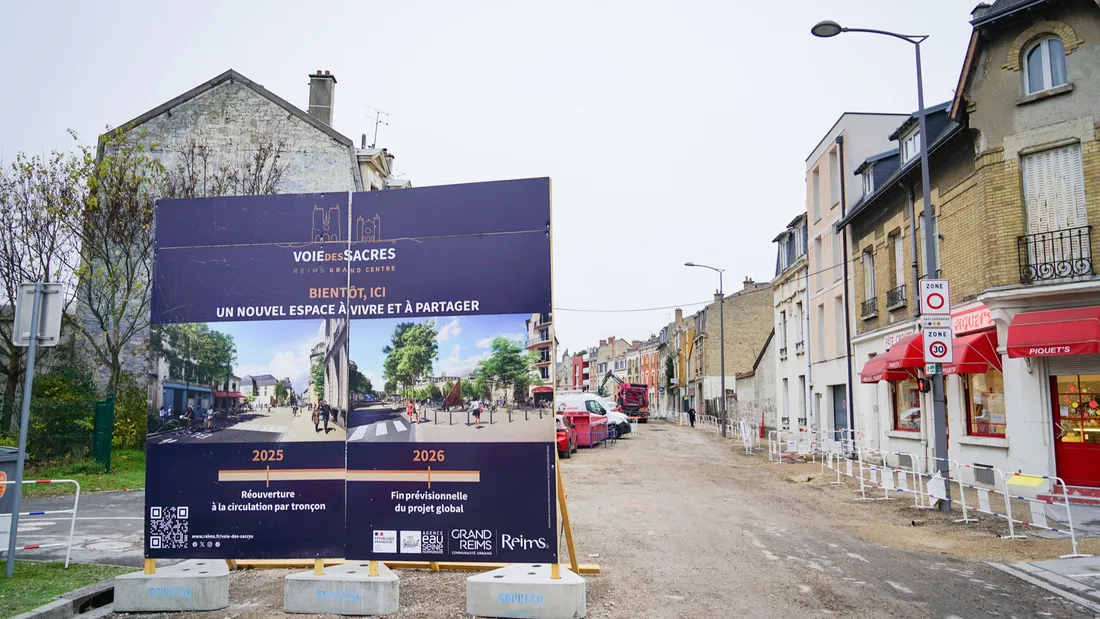 Travaux à Reims