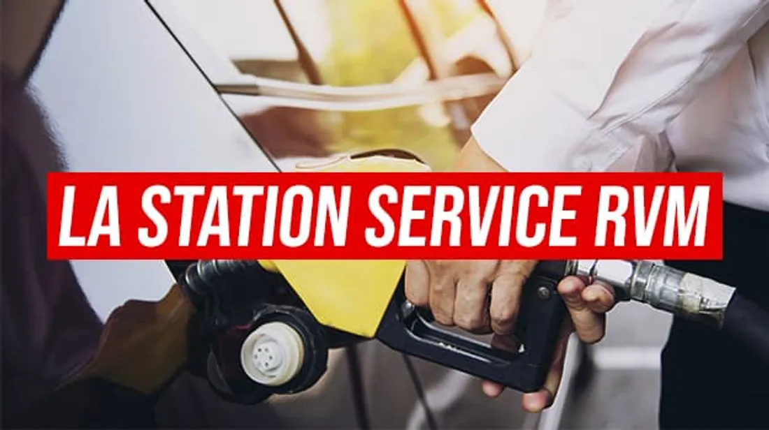 La station-service RVM