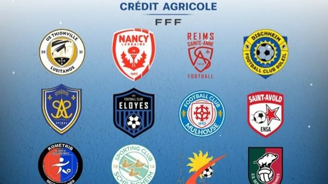 Affiche clubs région Grand Est