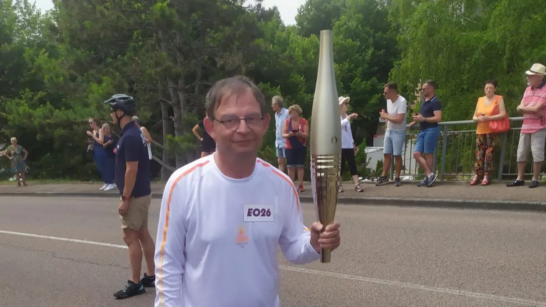 Flamme Olympique Johnny