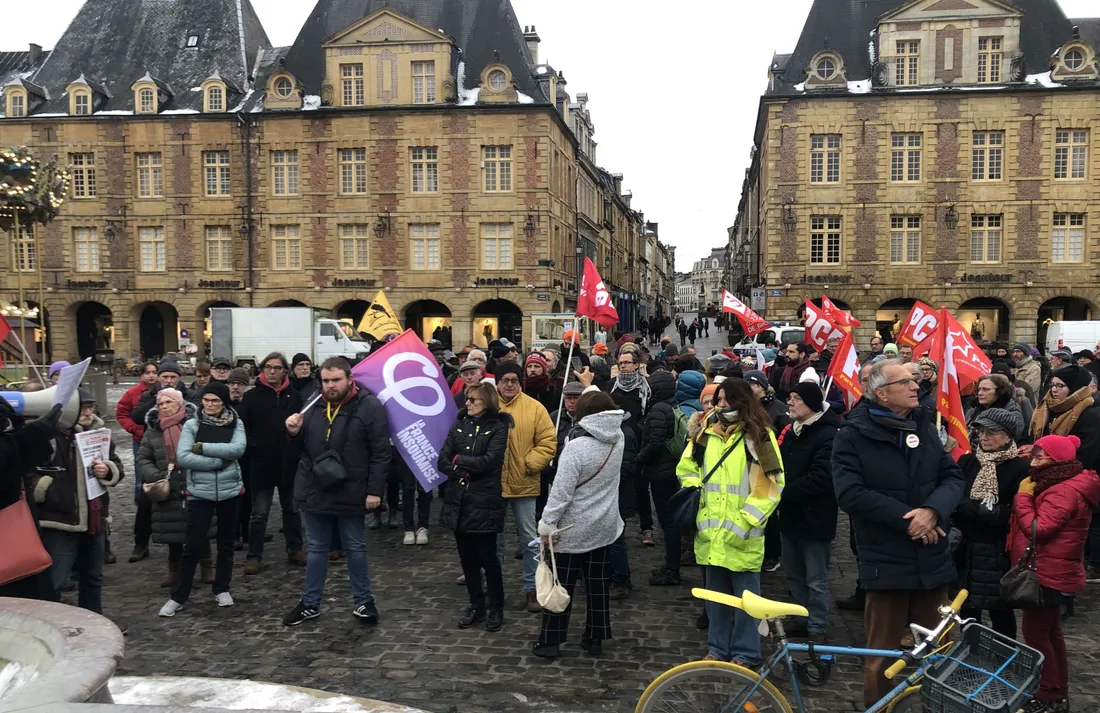 Manifestants place Ducale 