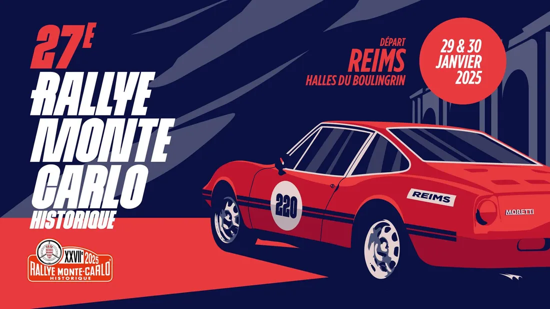 Affiche Rallye Monté-Carlo historique