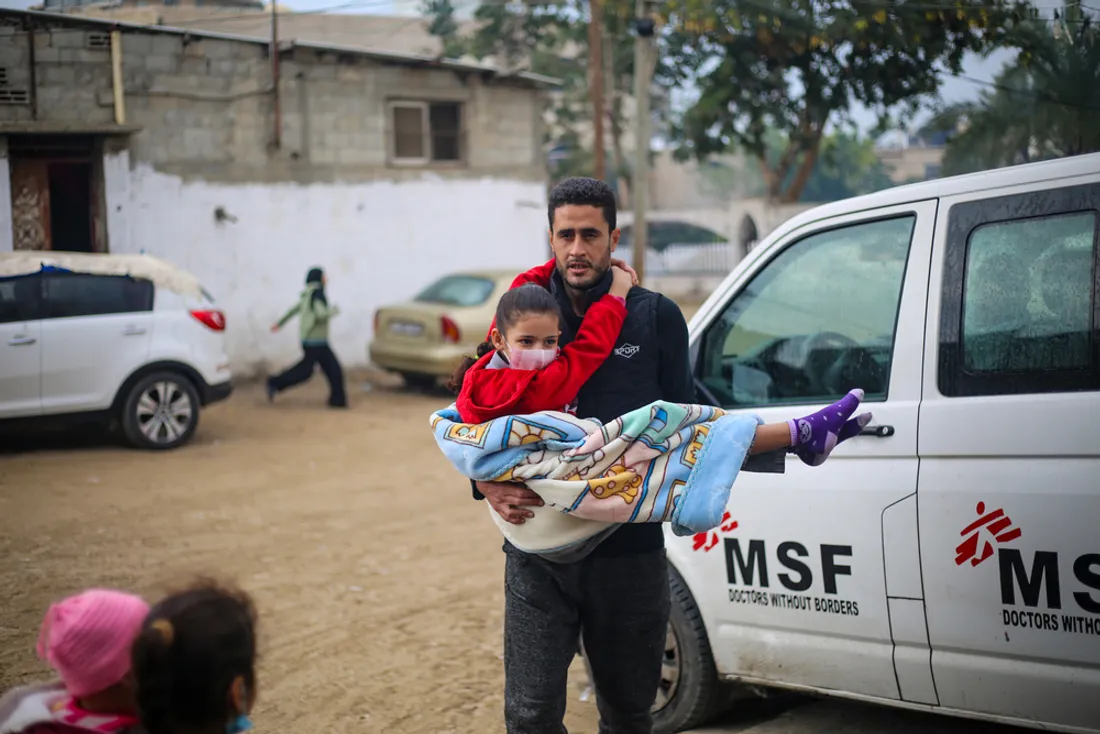 Gaza : MSF dénonce une inaction « hypocrite » de l’Union européenne face à l’urgence humanitaire
