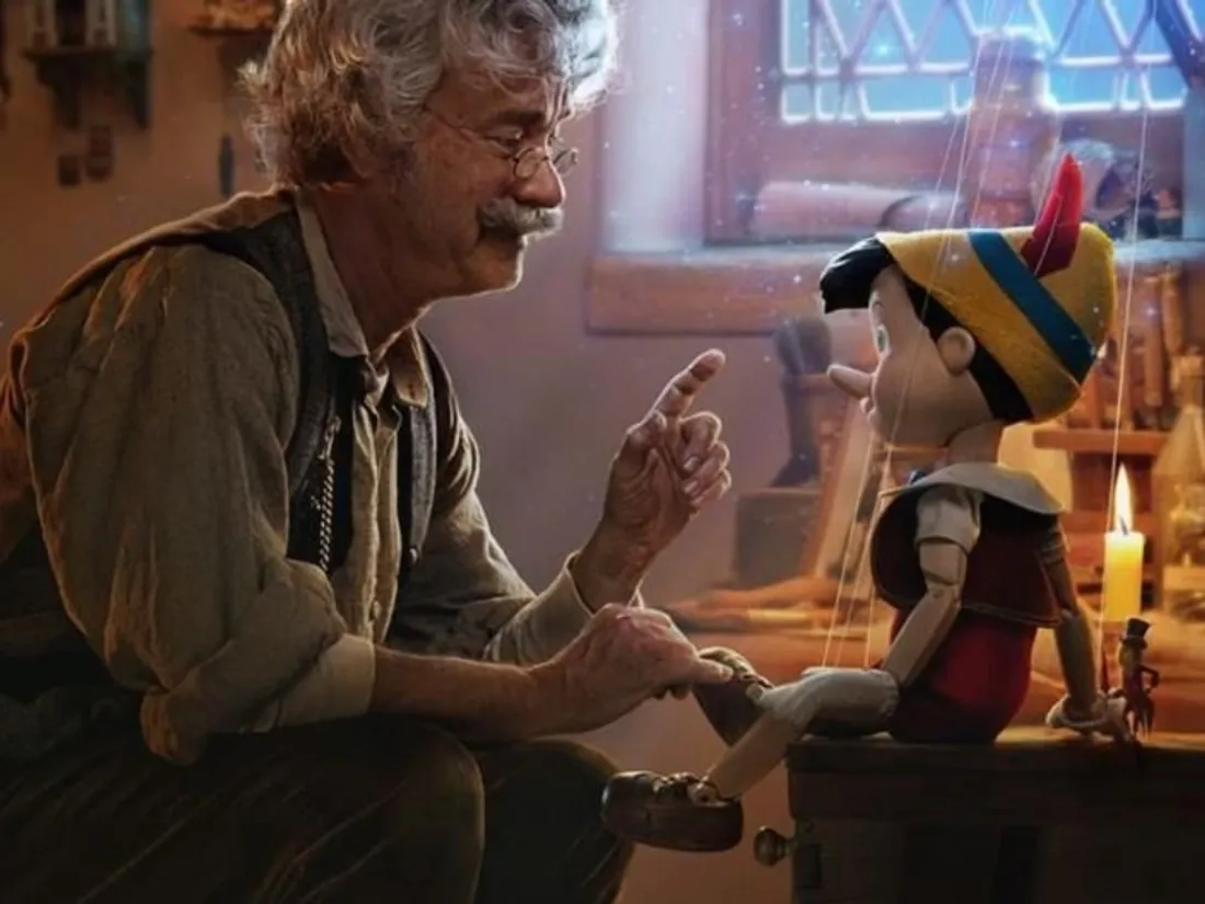 Tom Hanks alias Gepetto dans Pinocchio
