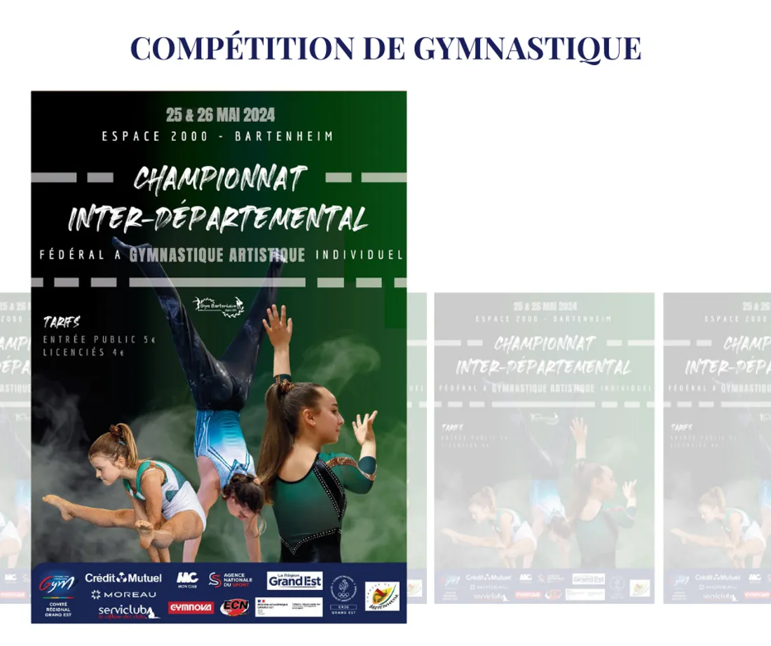 championnat interdépartemental de Gymnastique Artistique individuel