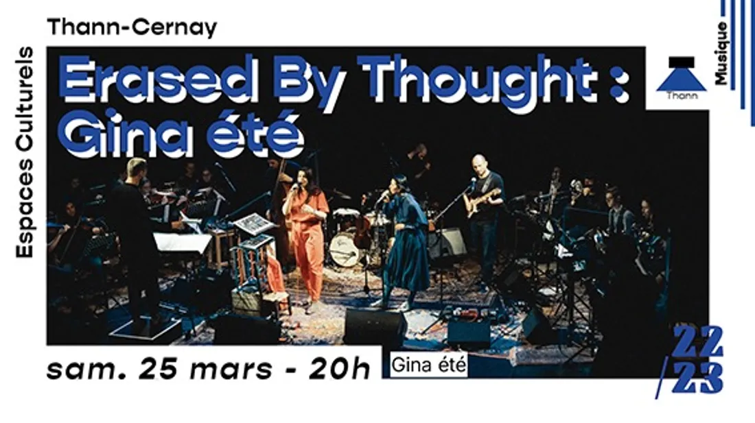 Gina Eté en concert 25/03 Relais Culturel de Thann