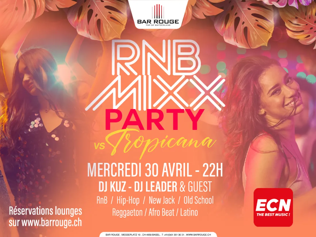 RnB Mixx Party vs Tropicana au Bar  Rouge