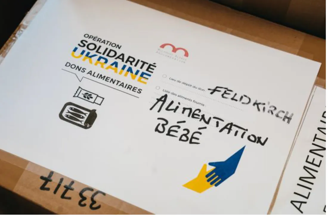 Solidarité Ukraine appel aux dons relancé