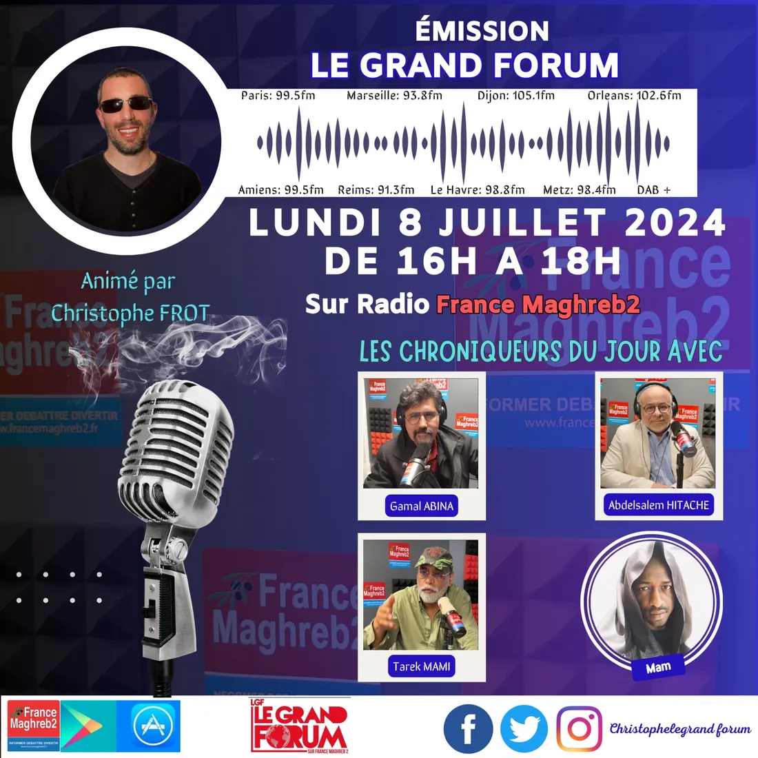 LE GRAND FORUM #LGF DU LUNDI 8 JUILLET 2024, SPECIAL POST 7 JUILLET