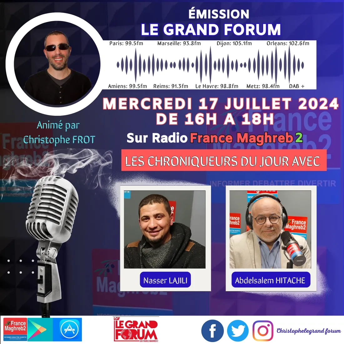 LE GRAND FORUM #LGF DU MERCREDI 17 JUILLET 2024, SPECIAL POST 7 JUILLET