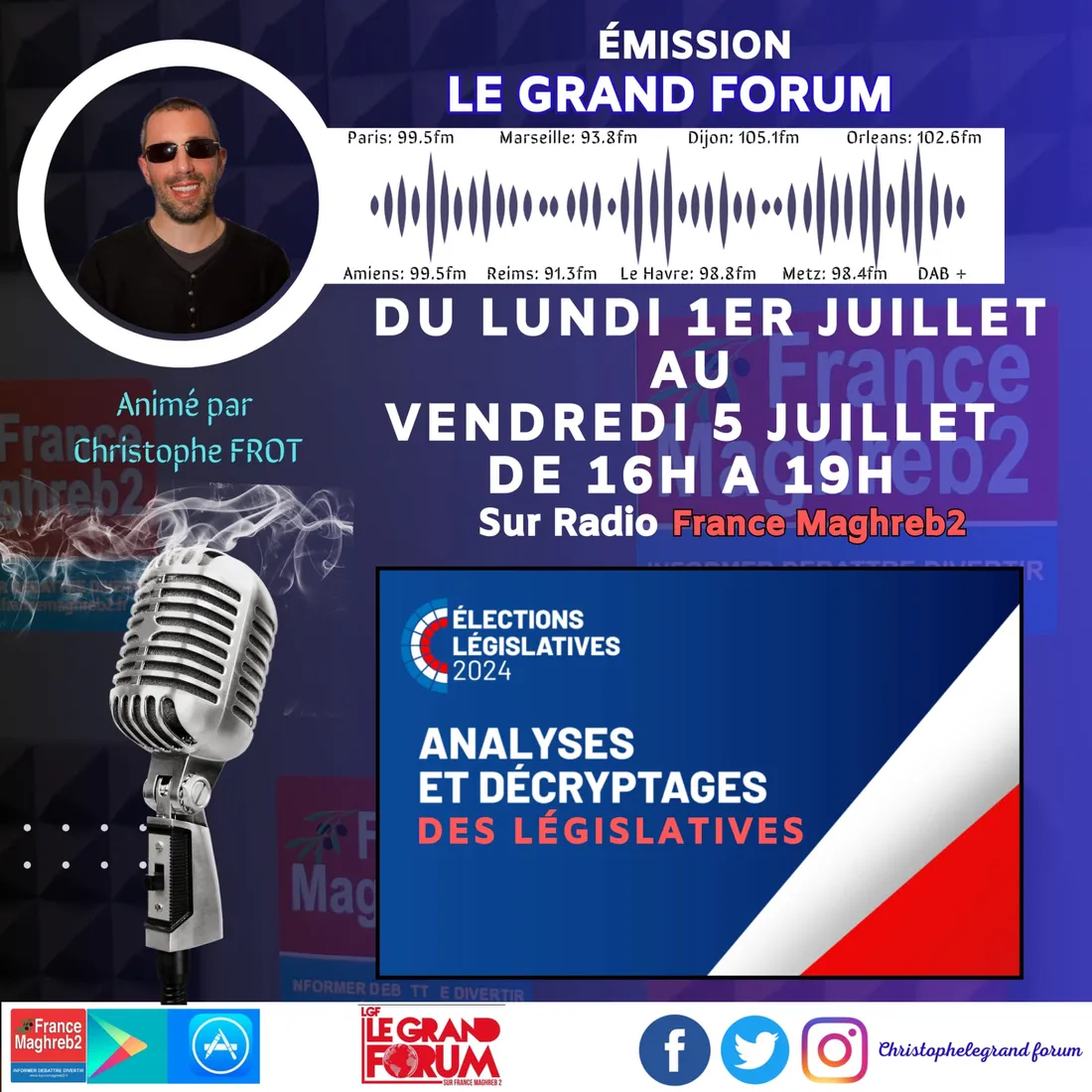 Le grand forum #Lgf du mardi 2 juillet 2024, édition longue spéciale législatives