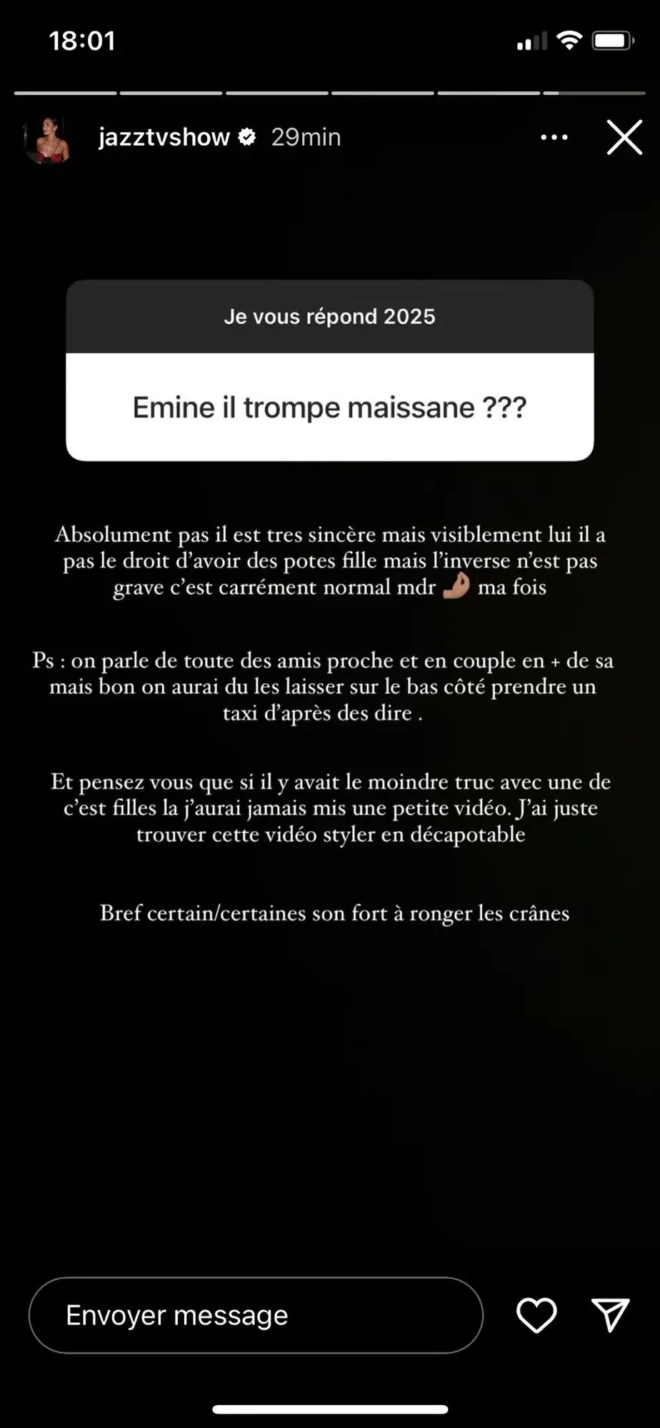 Emine a-t-il trompé Maissane ?