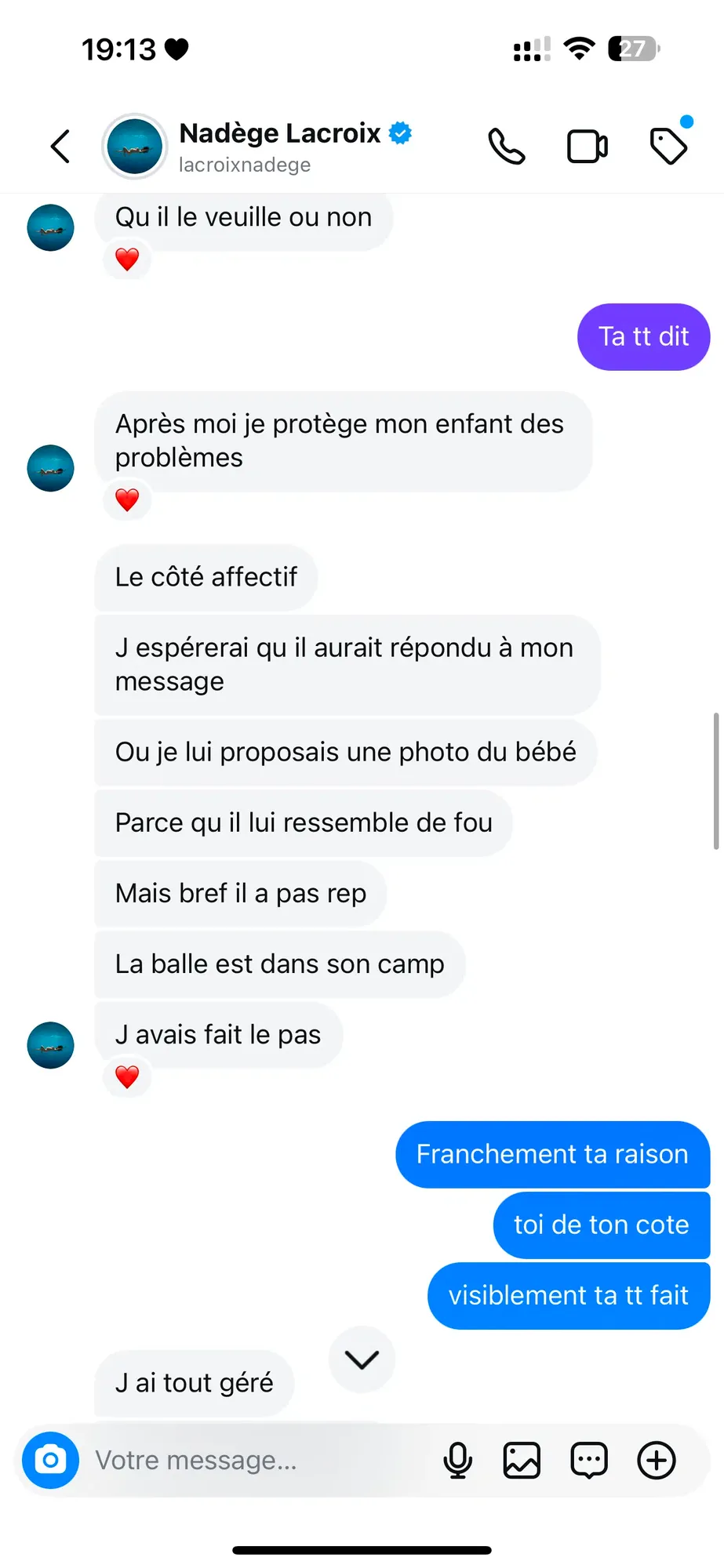 Nadège Lacroix contacte Emanuel pour leur bebe, sa réaction surprend