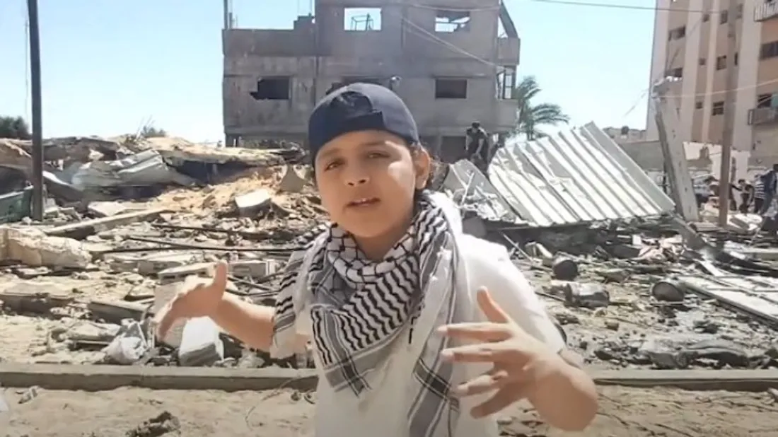 Un enfant palestinien reprend du Eminem pour appeler à la paix