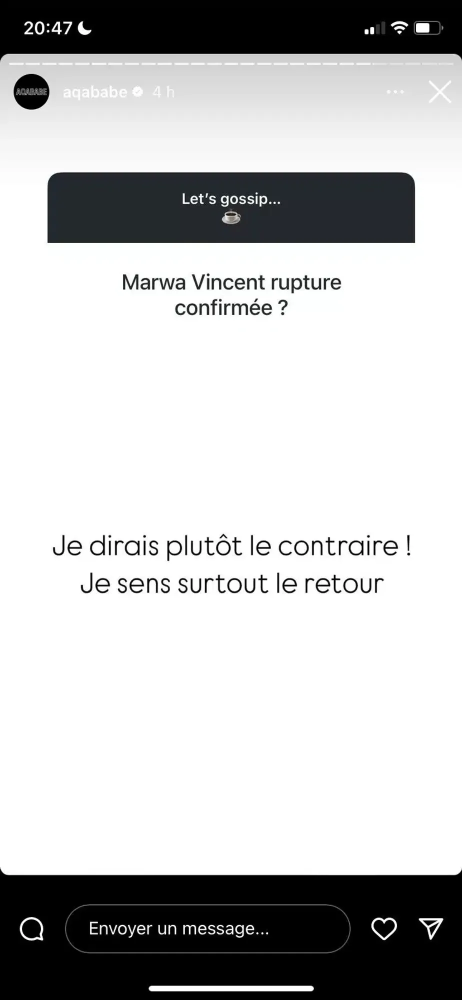 Vincent Queijo déterminé à reconquérir Marwa Merazka