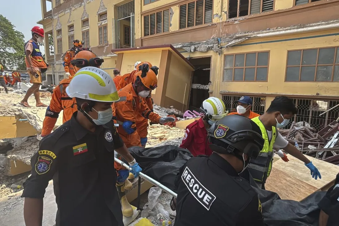 Miracle en Birmanie : Sauvetage inespéré après le séisme dévastateur