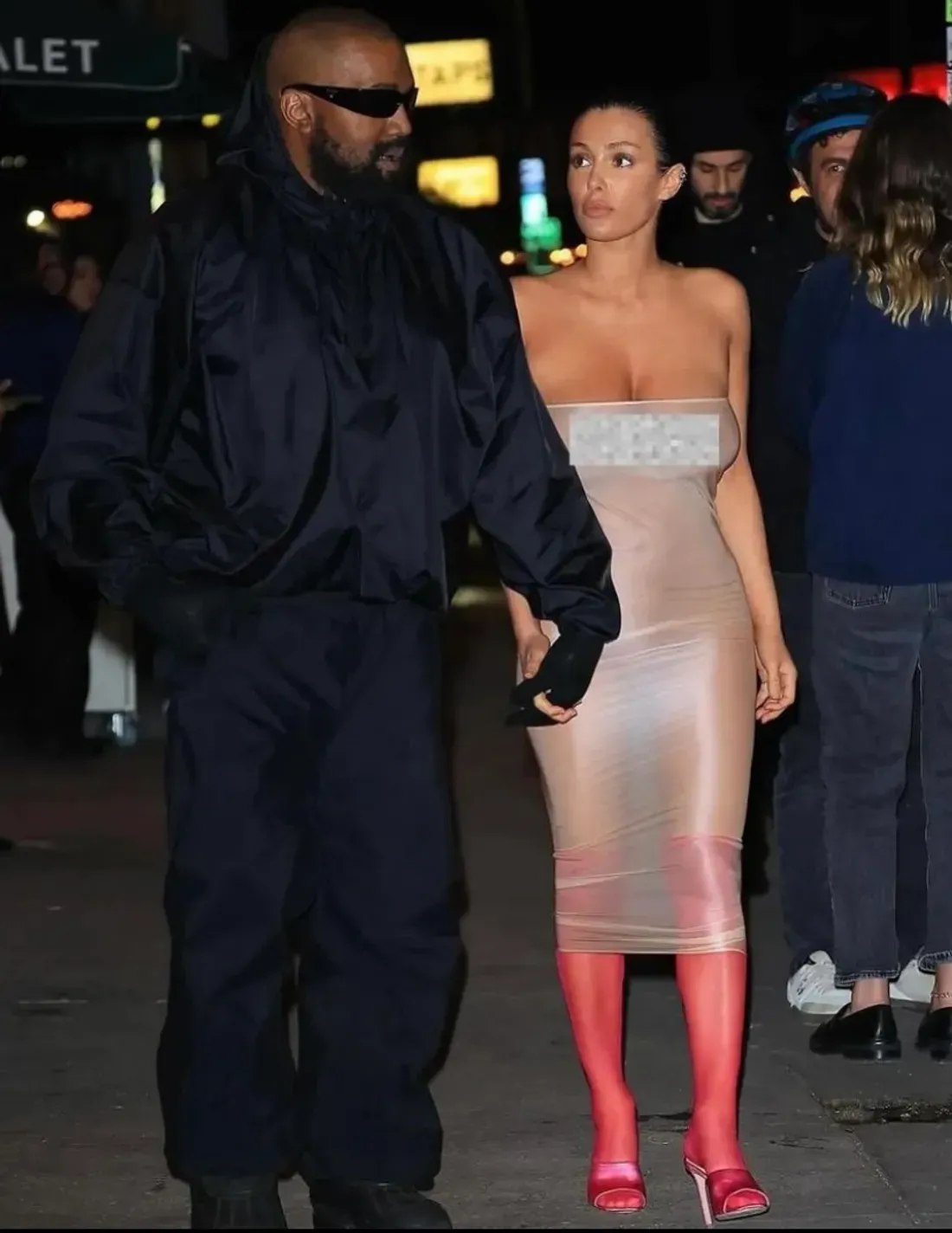Kanye aurait relooké Bianca Censori en s'inspirant de Kim K ?