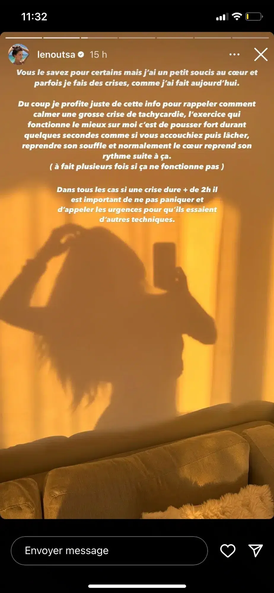 Léna Guillou : atteinte d’une maladie au cœur, elle raconte