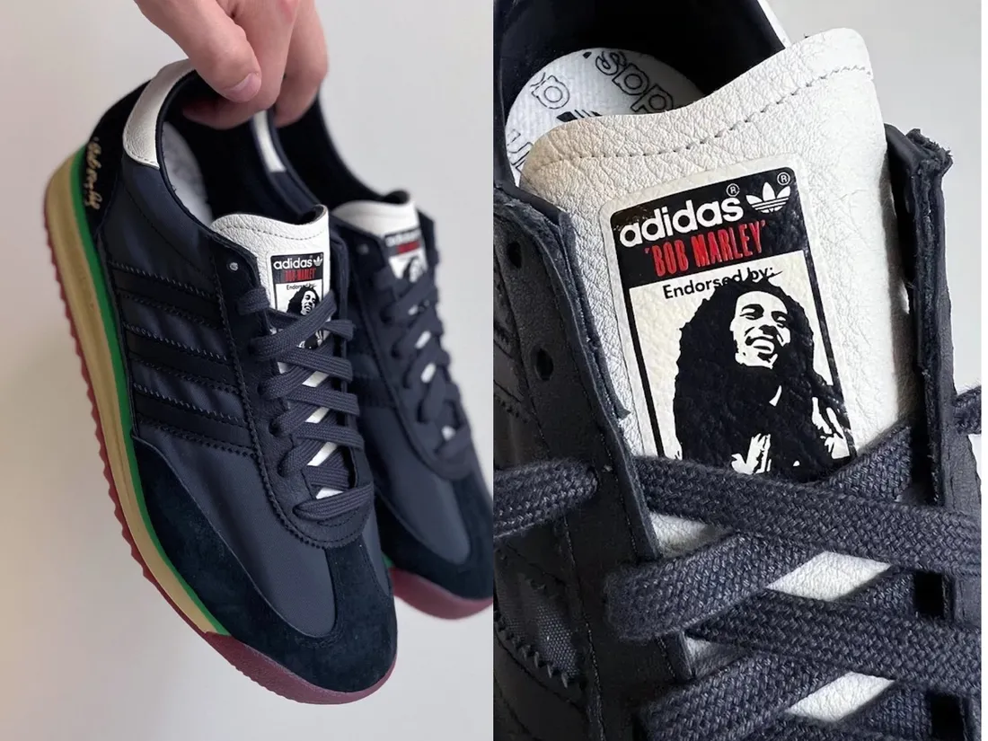 Adidas rend hommage à Bob Marley avec une édition spéciale de la SL 72
