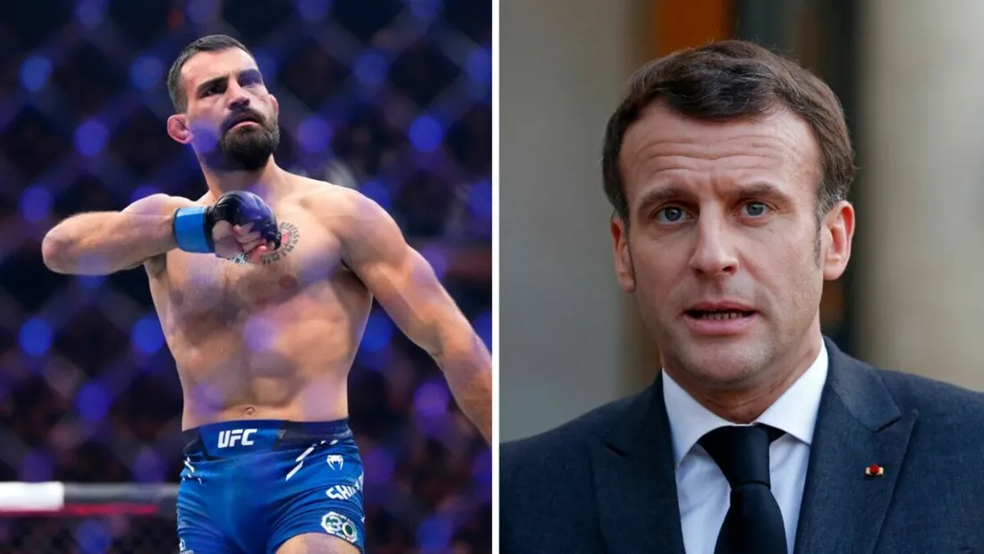 Emmanuel Macron encourage Benoît Saint-Denis après sa défaite en MMA
