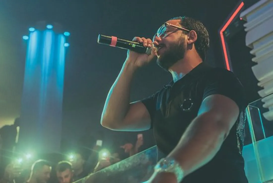 Lacrim en concert à l’Accor Arena de Paris