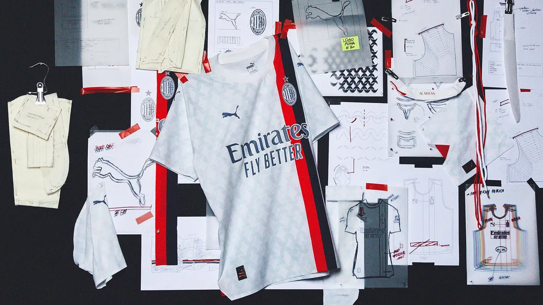 Nouvelle tenue du Milan AC : un design révolutionnaire signé avec PLEASURES