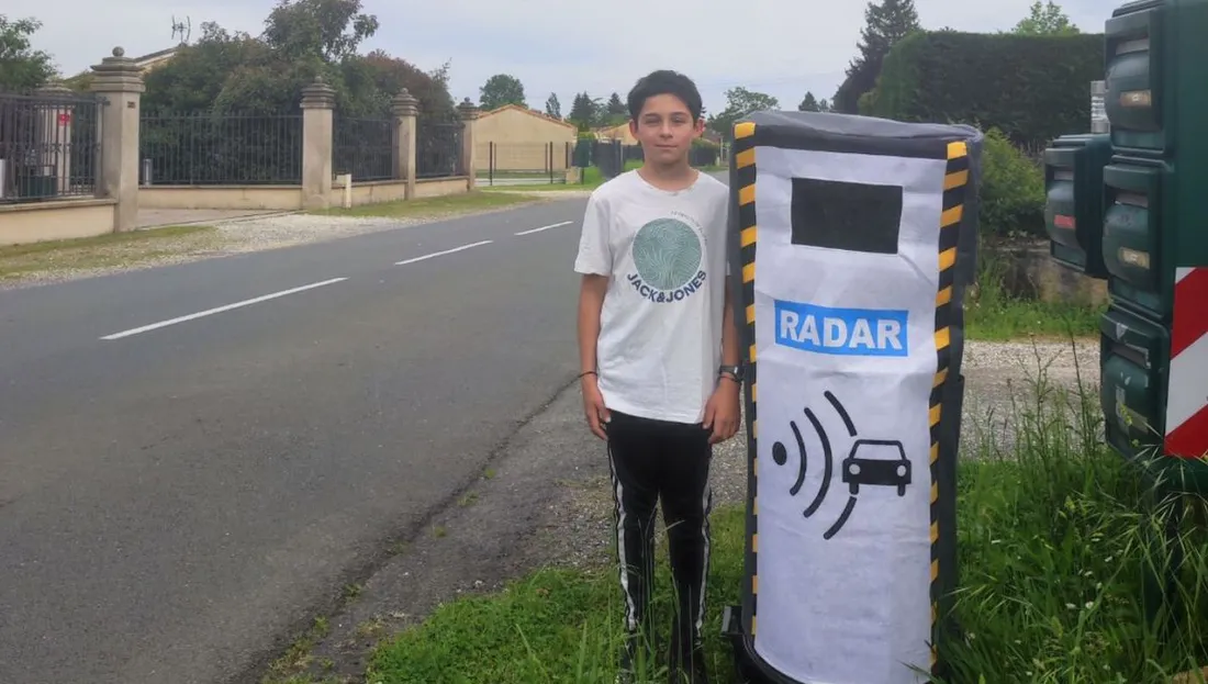 À 12 ans, il construit un faux radar pour sécurisé sa rue !