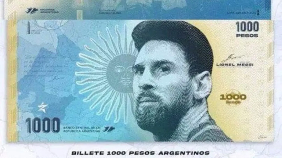 Lionel Messi : des billets de banque à l’effigie du joueur en Argentine 