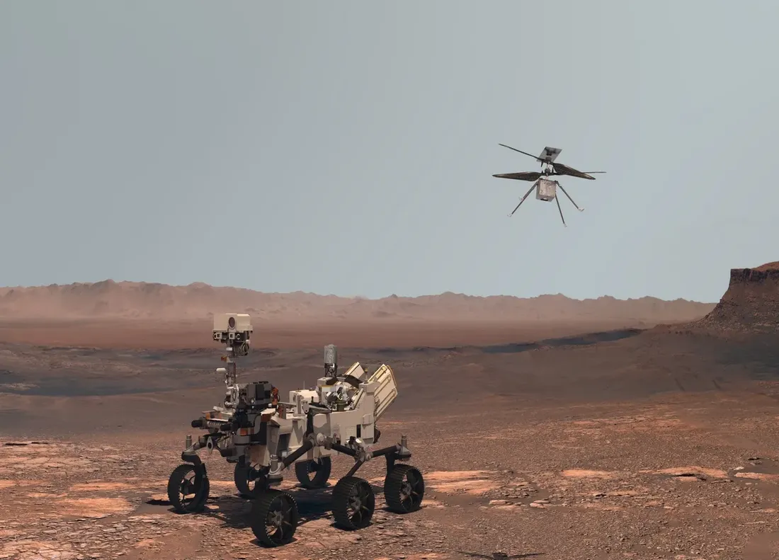 La Nasa a perdu le contact avec Ingenuity, son hélicoptère sur Mars