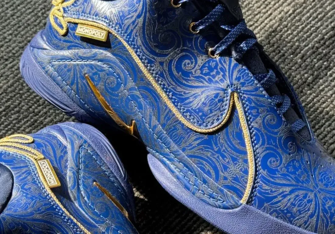 Découvrez les Nike LeBron 22 en teinte 'Deep Royal Blue' en collaboration avec Monopoly