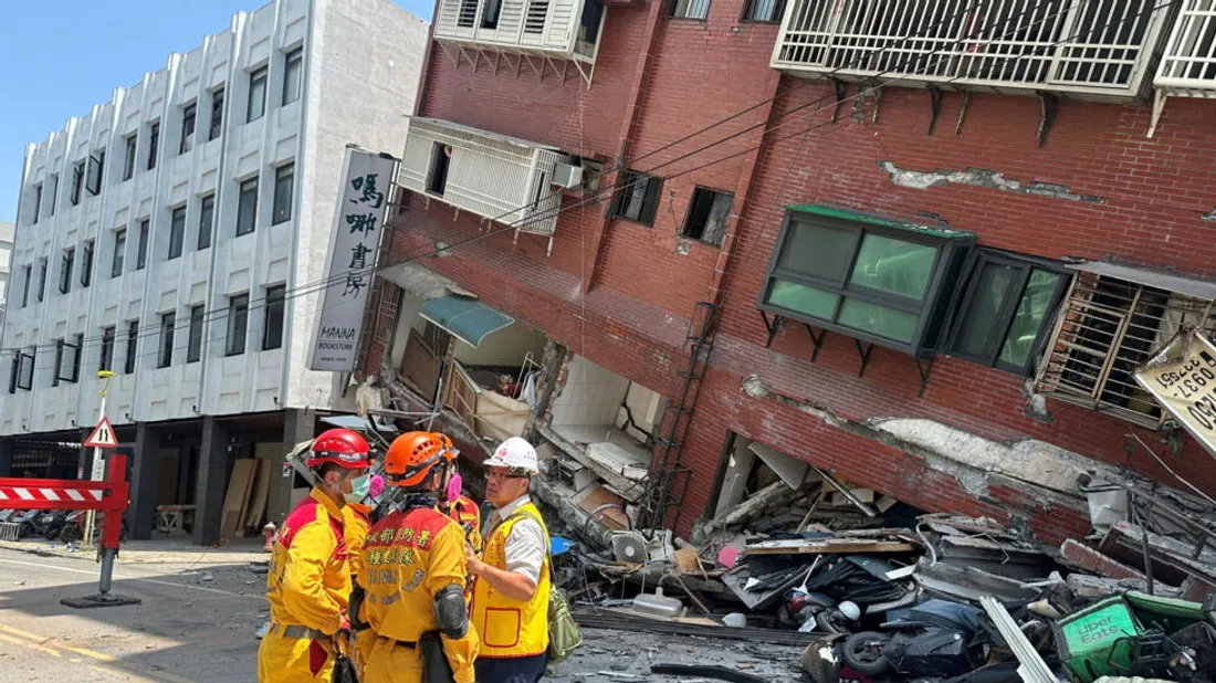 Taïwan : un séisme de magnitude 7,5 fait au moins 9 morts et plus de 800 blessés 